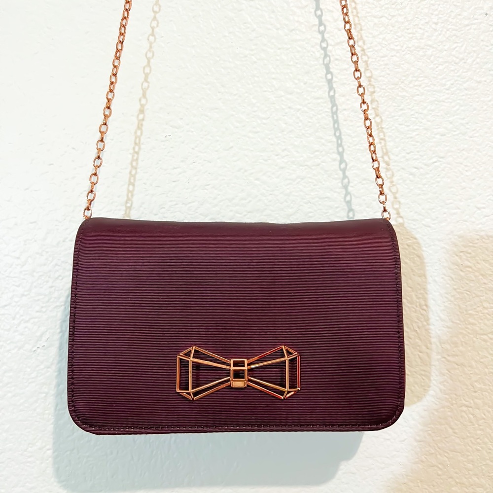 Ted Baker Purple Crossbody Purse